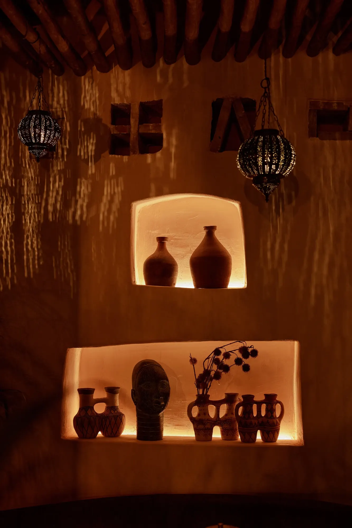 Lanterne étoilée marocaine