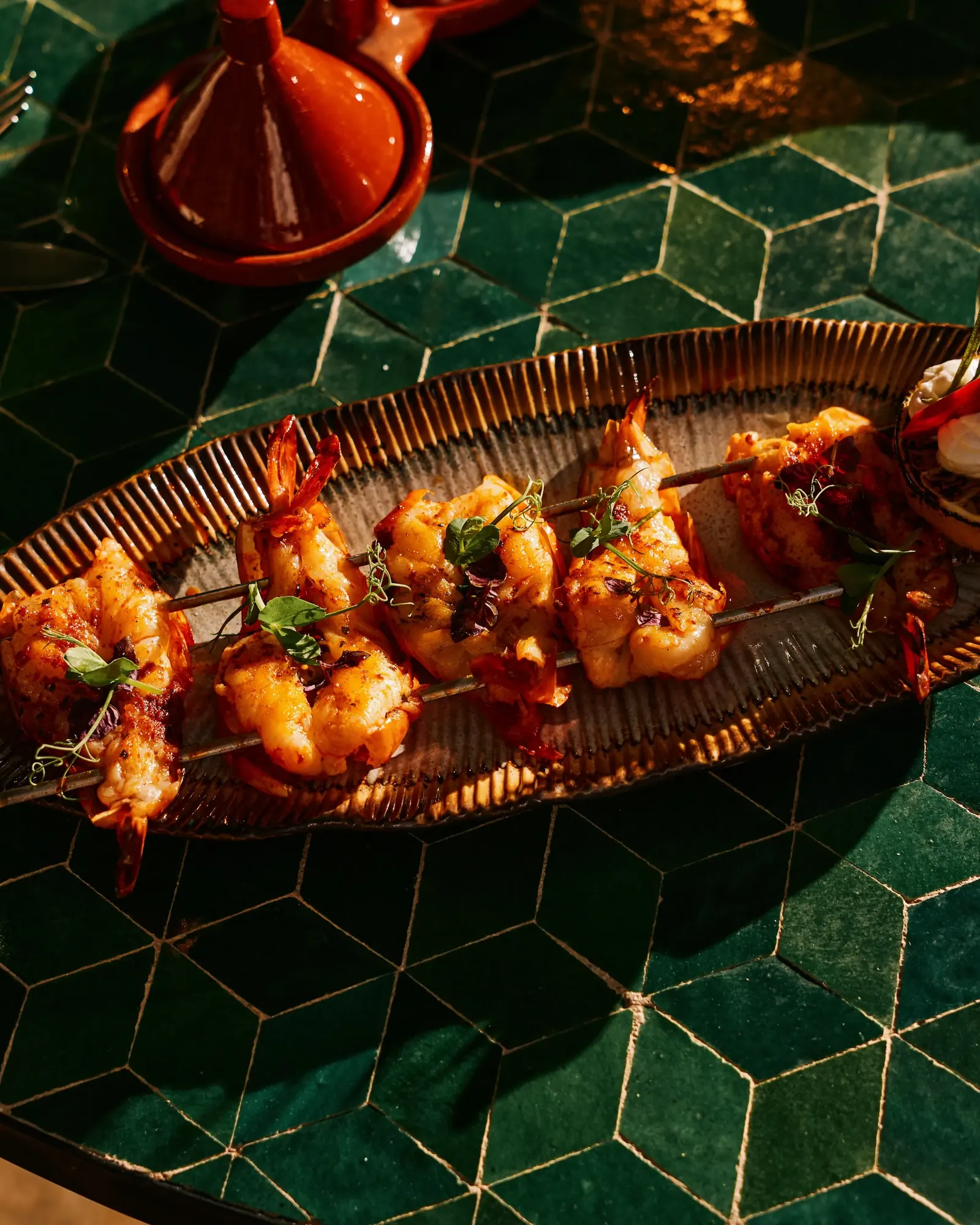 Gambas croustillantes au Kadaïf